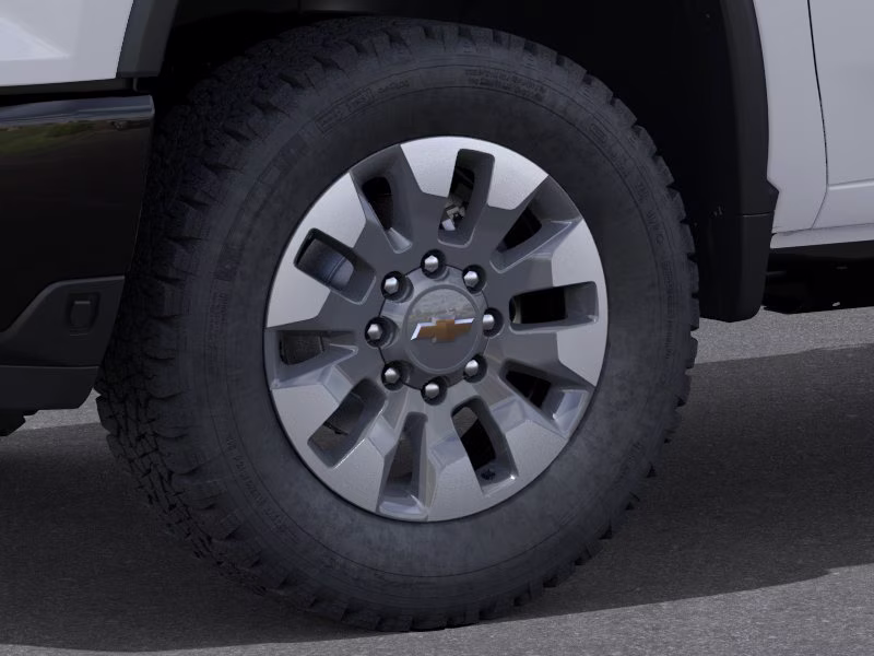 2026 Summit White Chevrolet Silverado 2500 HD Custom 4X4 Truck