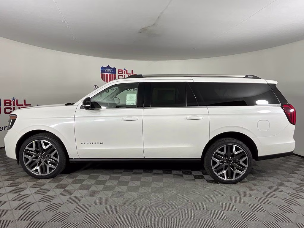 2026 White Metallic Ford Expedition Max Platinum 4X4 SUV