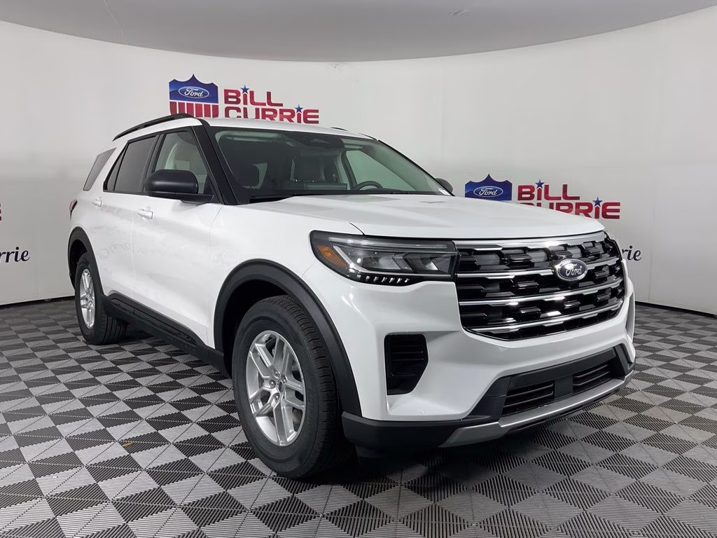 2026 White Metallic Ford Explorer Active RWD SUV