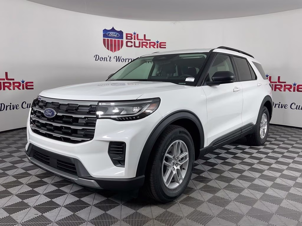 2026 White Metallic Ford Explorer Active RWD SUV