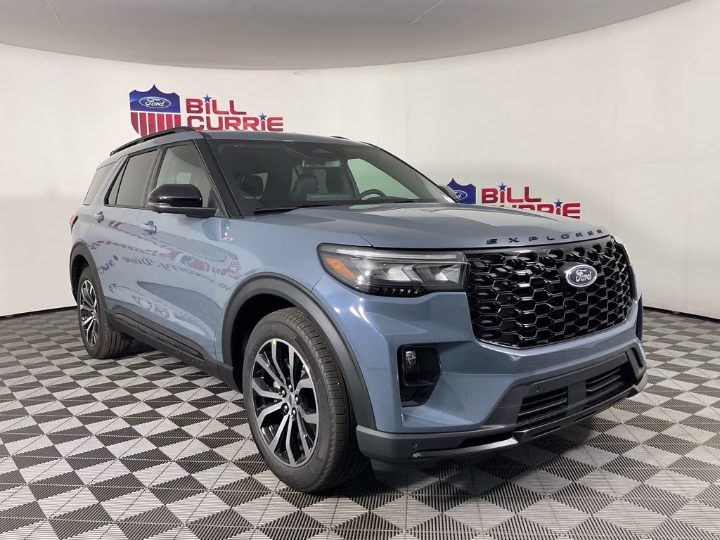 2026 Blue Ford Explorer ST-Line RWD SUV