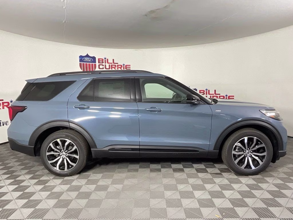 2026 Blue Ford Explorer ST-Line RWD SUV