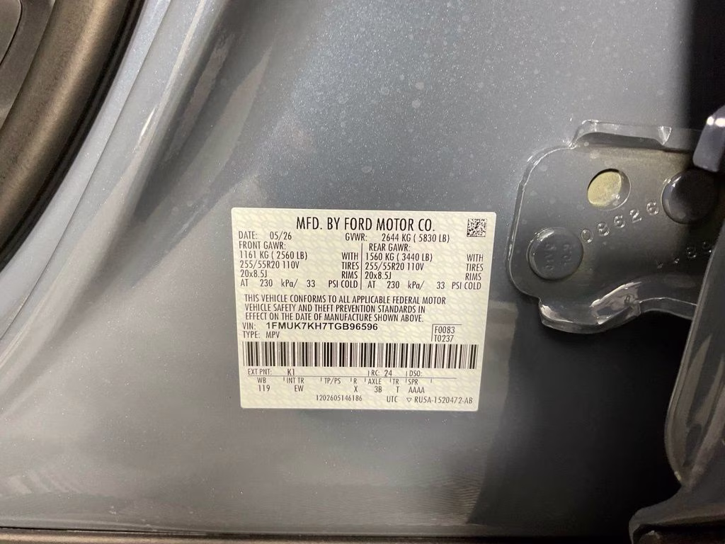 2026 Blue Ford Explorer ST-Line RWD SUV