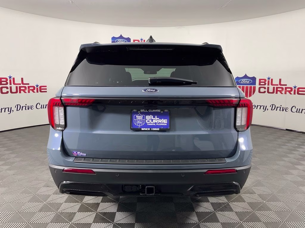 2026 Blue Ford Explorer ST-Line RWD SUV