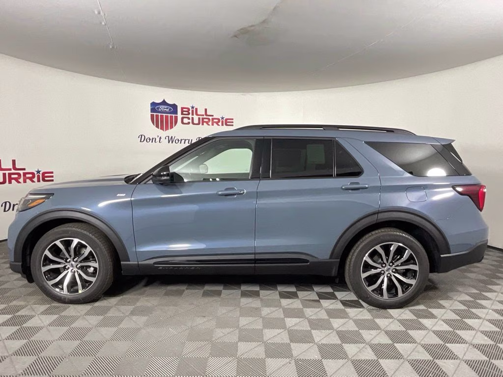 2026 Blue Ford Explorer ST-Line RWD SUV