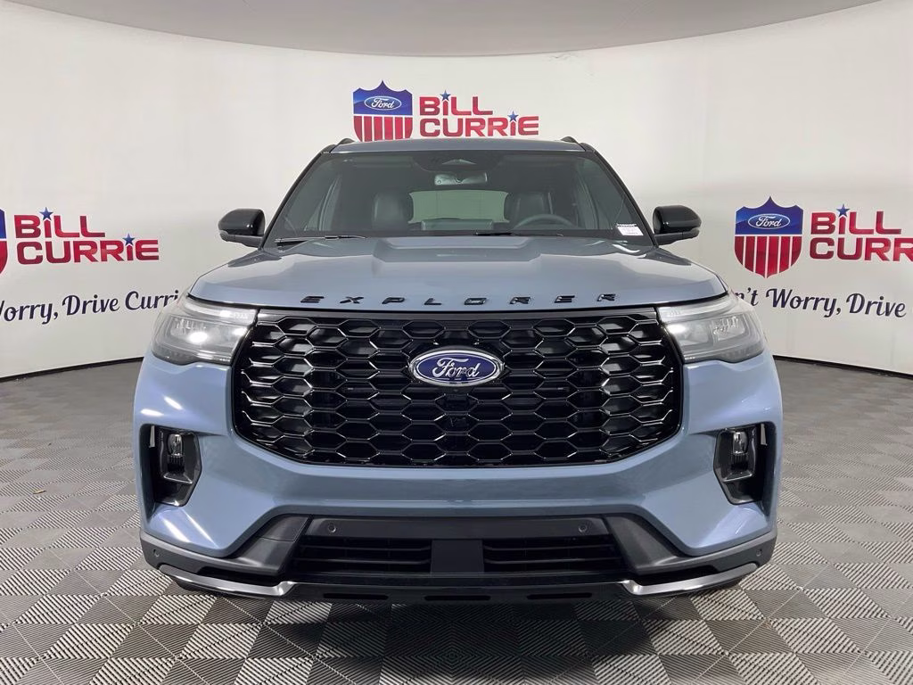 2026 Blue Ford Explorer ST-Line RWD SUV