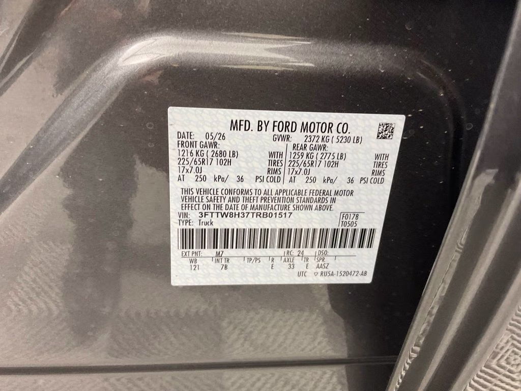 2026 Gray Metallic Ford Maverick XLT FWD Truck