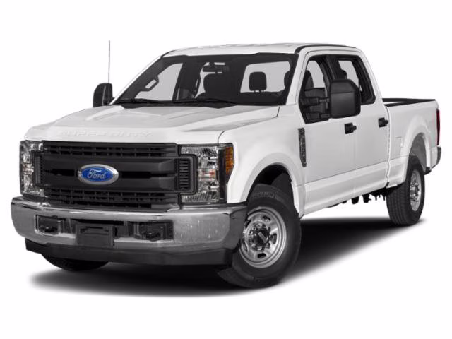 2019 White Ford Super Duty F-250 SRW XL 4X4 Truck