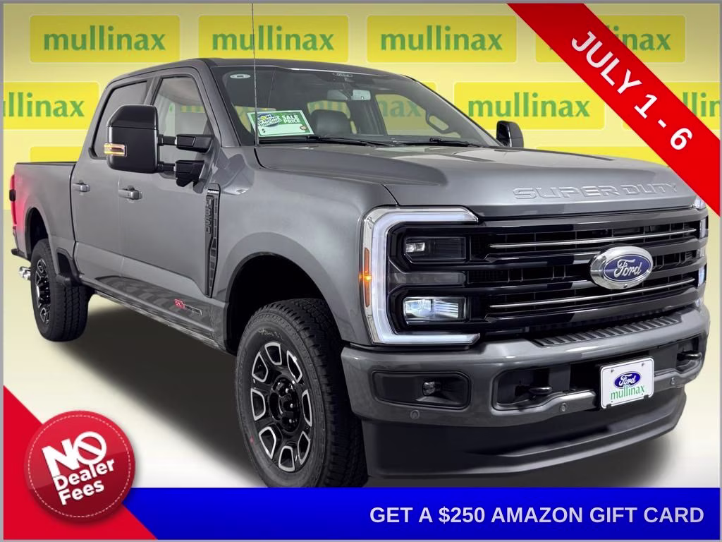 2026 Carbonized Gray Metallic Ford Super Duty F-350 SRW Platinum 4X4 Truck