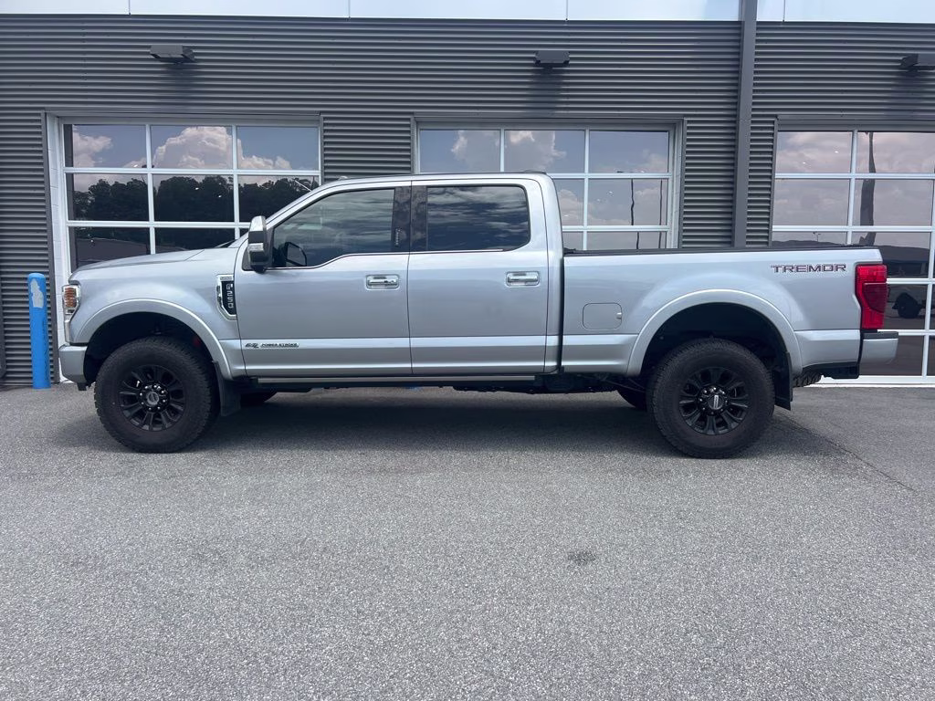 2020 Iconic Silver Metallic Ford Super Duty F-250 SRW Platinum 4X4 Truck