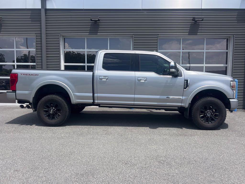2020 Iconic Silver Metallic Ford Super Duty F-250 SRW Platinum 4X4 Truck