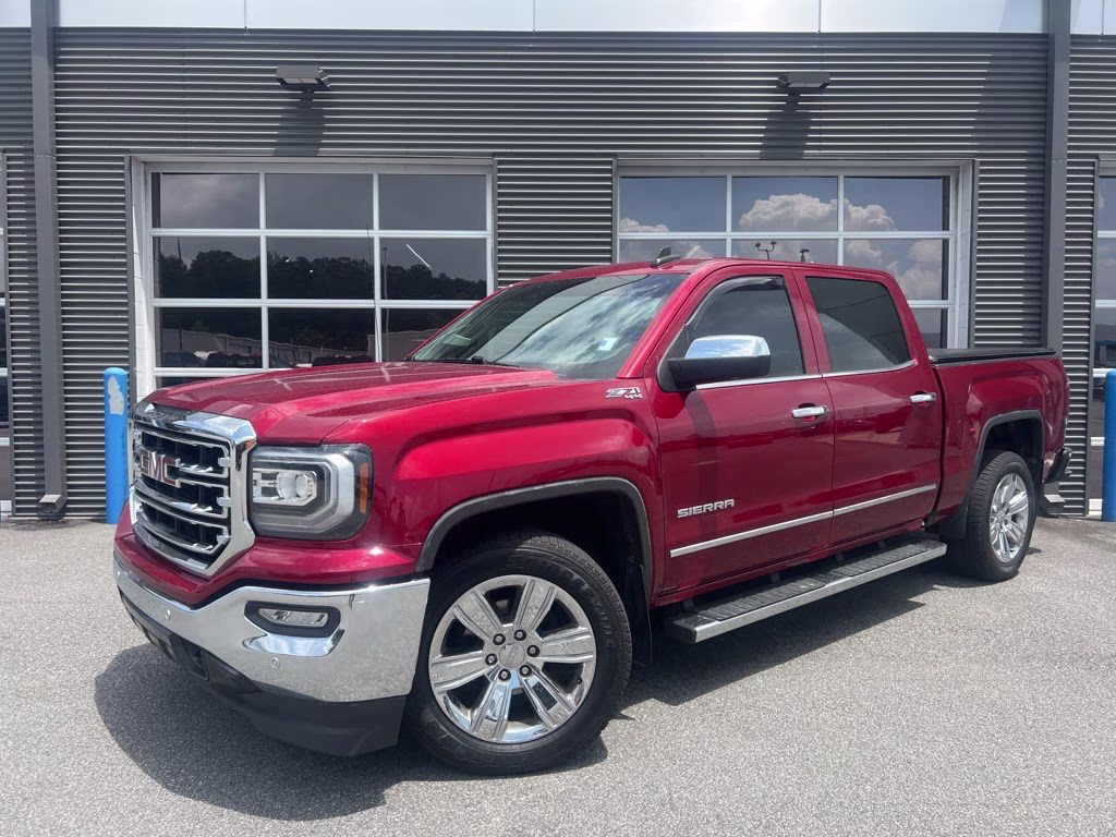 2018 Red Quartz Tintcoat GMC Sierra 1500 SLT 4X4 Truck