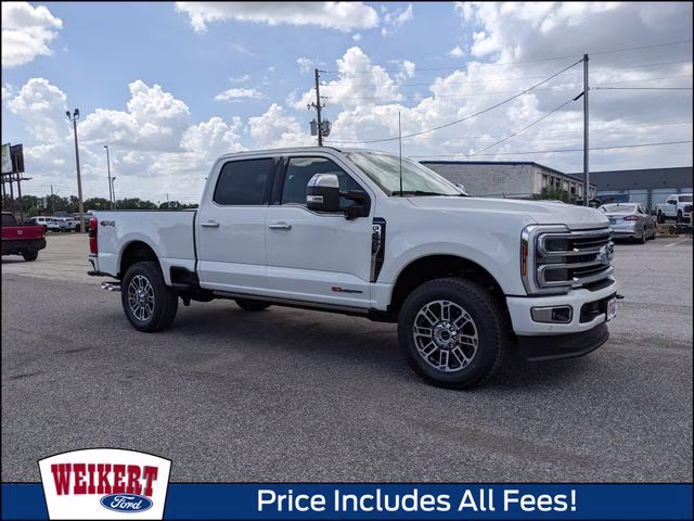 2026 Star White Metallic TC Ford Super Duty F-250 SRW Platinum 4X4 Truck