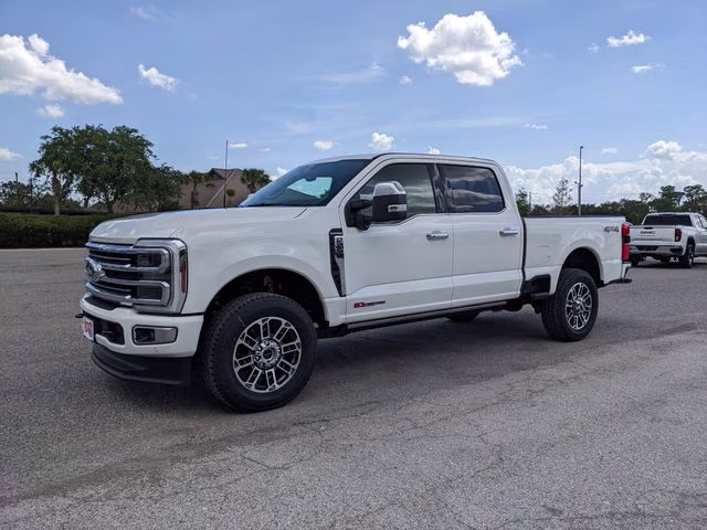 2026 Star White Metallic TC Ford Super Duty F-250 SRW Platinum 4X4 Truck