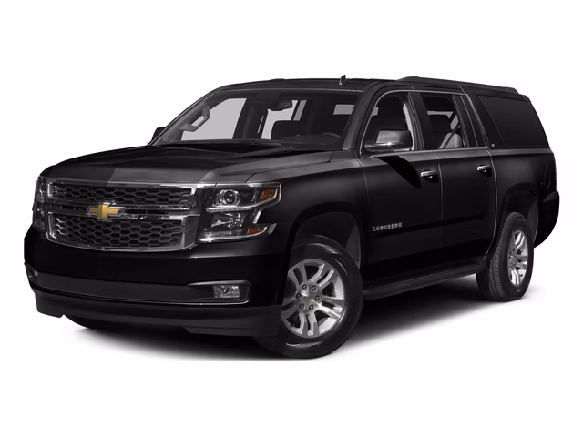 2016 Black Chevrolet Suburban LT RWD Crossover