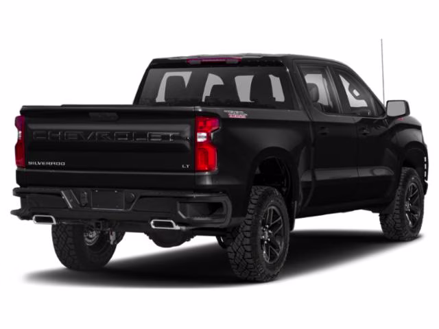 2020 Black Chevrolet Silverado Trail Boss-LT 4X4 Truck