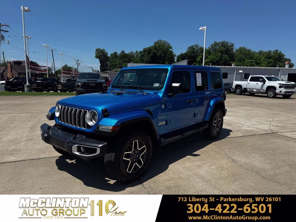  2024 Jeep Wrangler Sahara 4-Door 4WD   