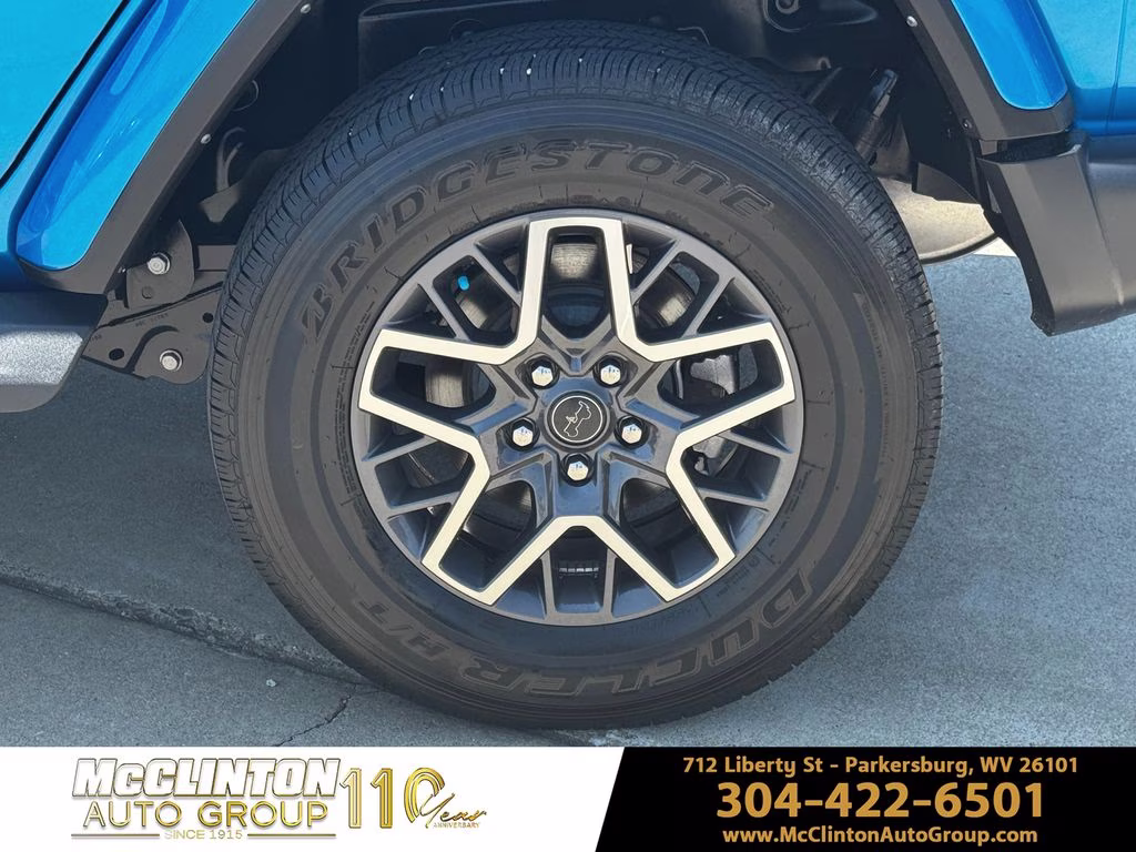 2024 Hydro Blue Pearl Coat Jeep Wrangler Sahara 4X4 SUV