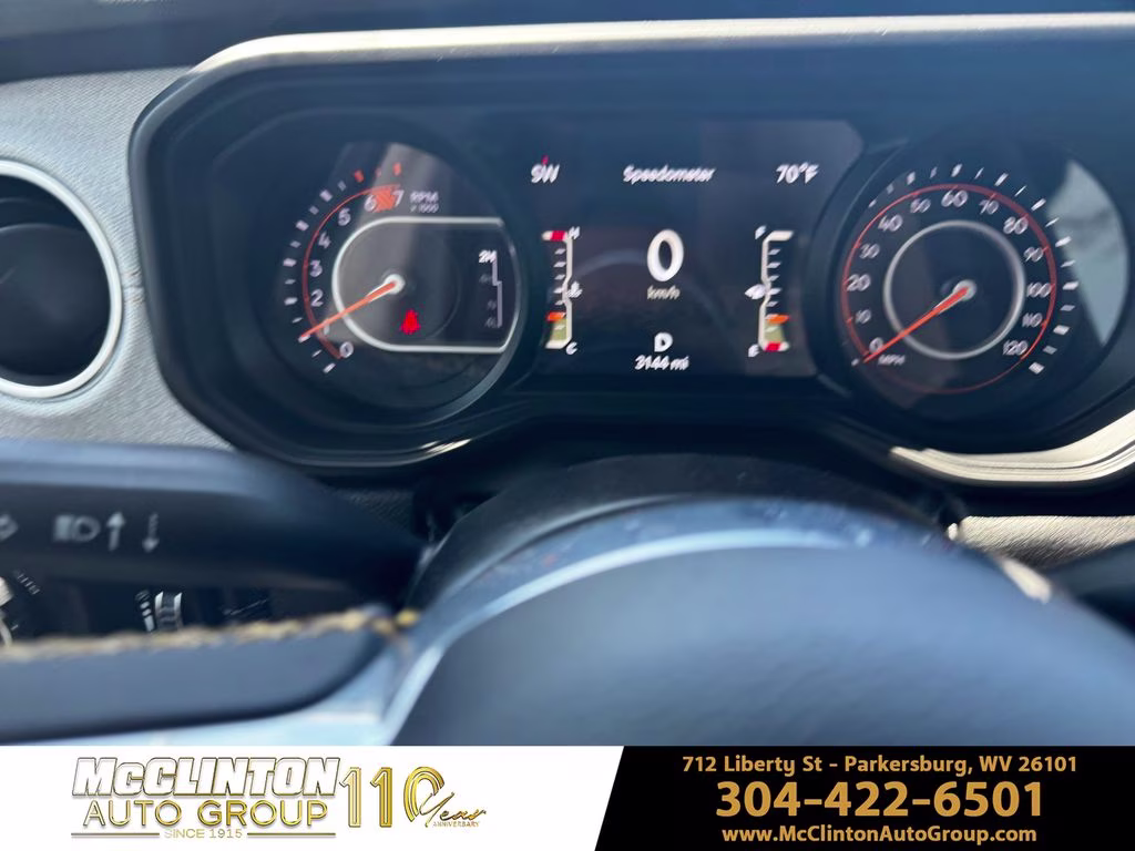2024 Hydro Blue Pearl Coat Jeep Wrangler Sahara 4X4 SUV