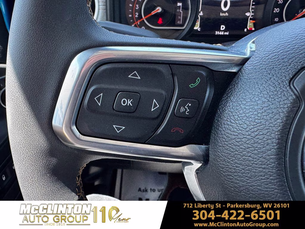2024 Hydro Blue Pearl Coat Jeep Wrangler Sahara 4X4 SUV