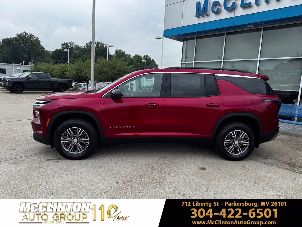 2026 Radiant Red Tintcoat Chevrolet Traverse LT AWD SUV