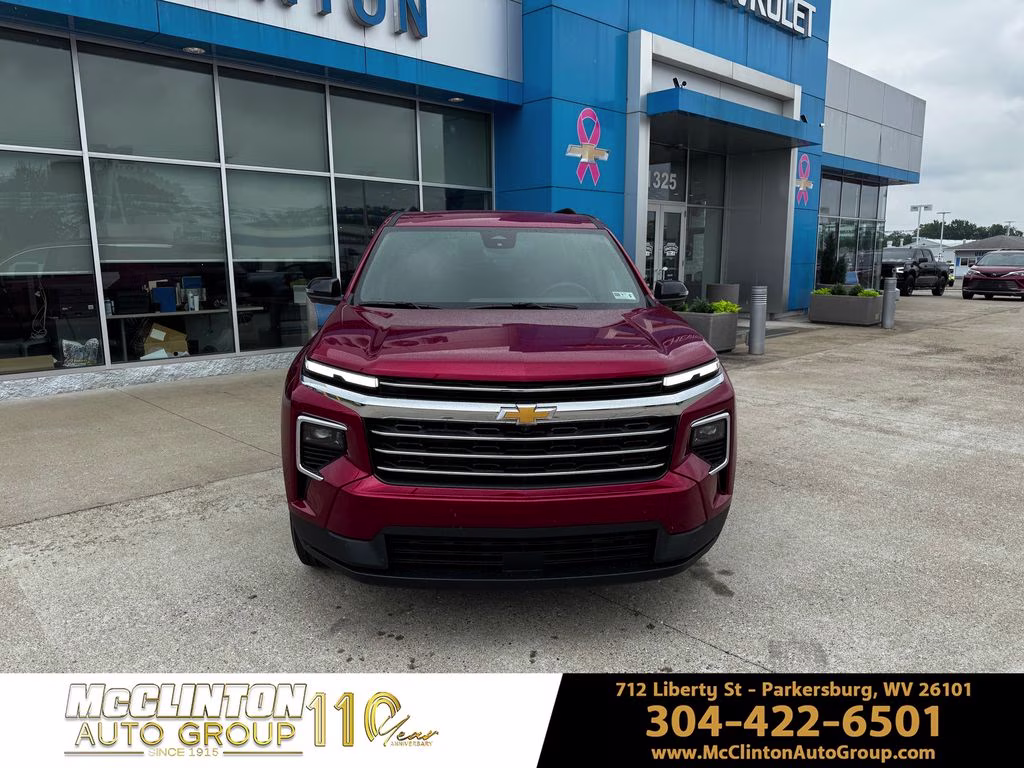 2026 Radiant Red Tintcoat Chevrolet Traverse LT AWD SUV