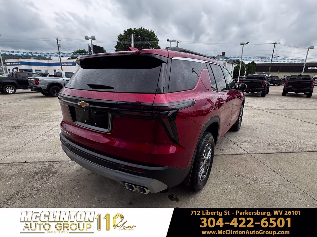 2026 Radiant Red Tintcoat Chevrolet Traverse LT AWD SUV