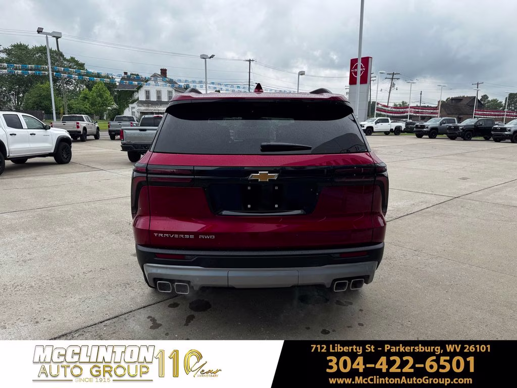2026 Radiant Red Tintcoat Chevrolet Traverse LT AWD SUV