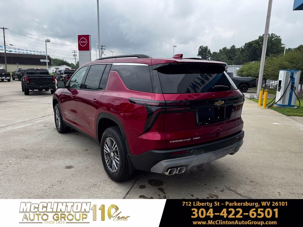 2026 Radiant Red Tintcoat Chevrolet Traverse LT AWD SUV