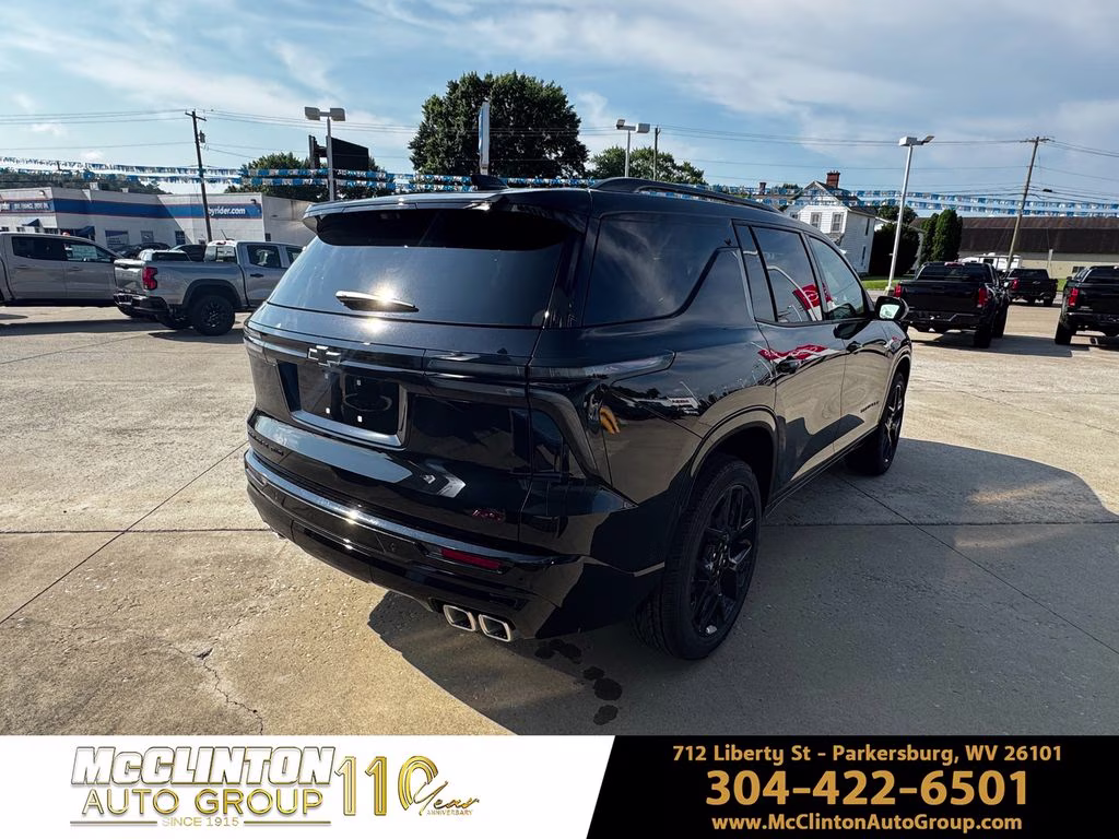 2026 Mosaic Black Metallic Chevrolet Traverse RS AWD SUV