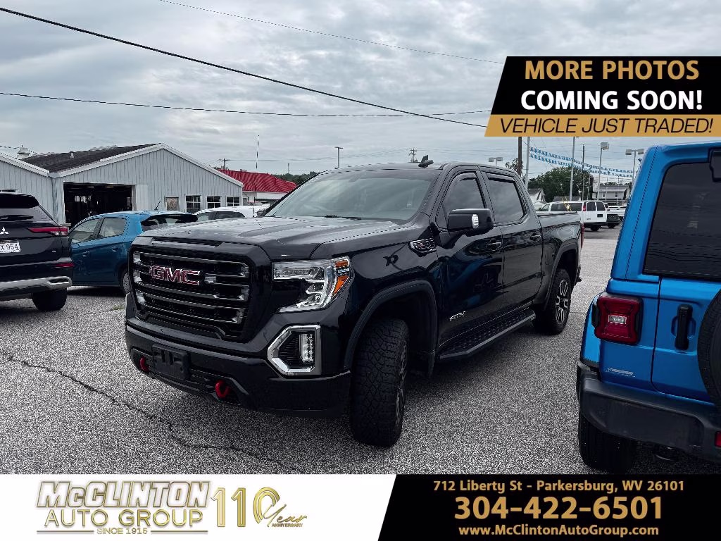 2021 Onyx Black GMC Sierra 1500 AT4 4X4 Truck