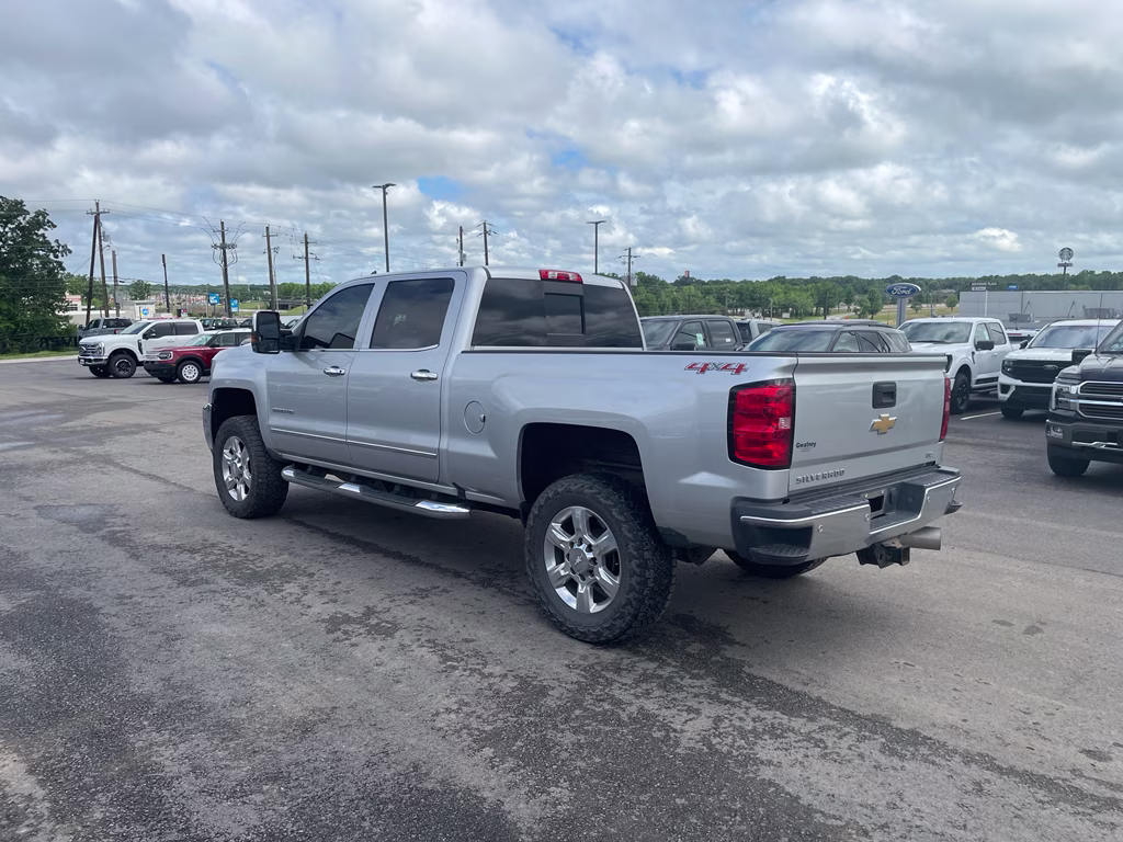 2017 Silver Ice Metallic Chevrolet Silverado LTZ 4X4 Truck
