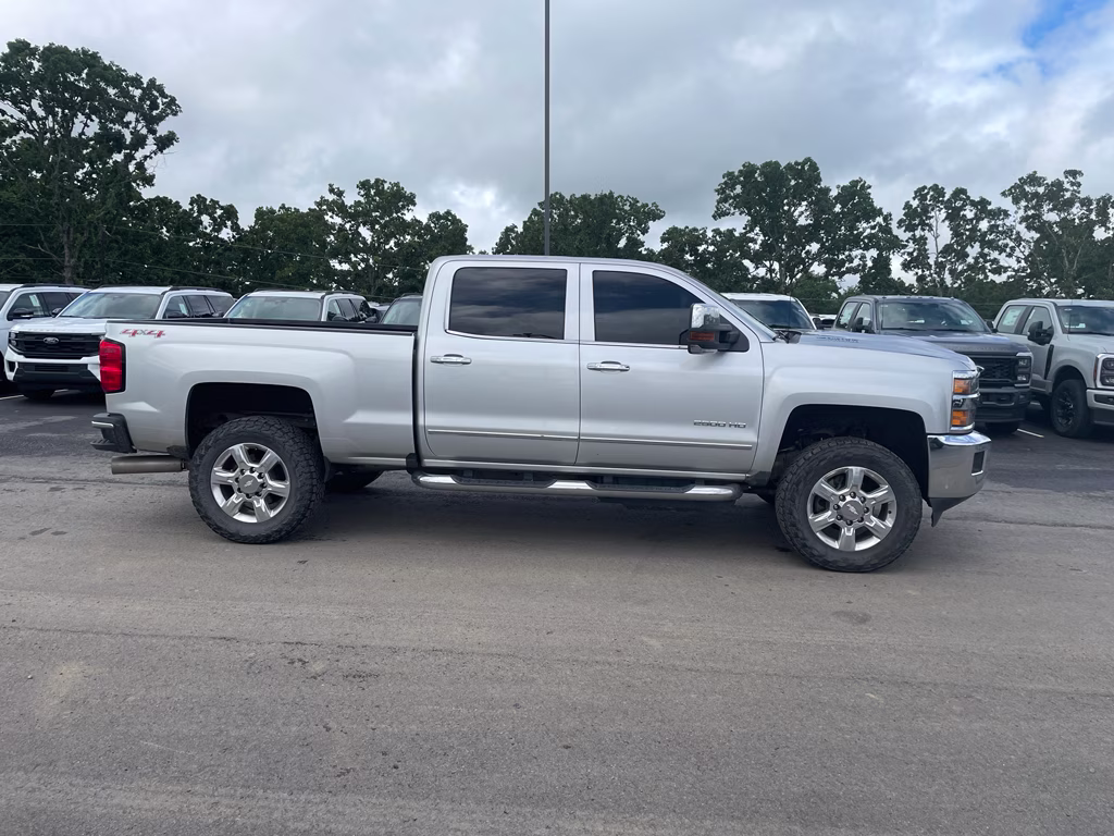 2017 Silver Ice Metallic Chevrolet Silverado LTZ 4X4 Truck