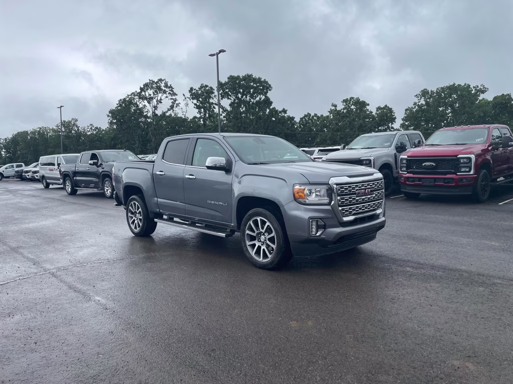 2022 Satin Steel Metallic GMC Canyon 4WD Denali 4X4 Truck