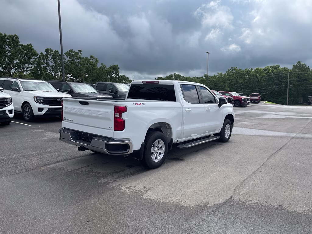2025 Summit White Chevrolet Silverado LT 4X4 Truck