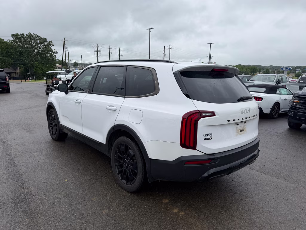 2022 Glacial White Pearl Kia Telluride EX AWD SUV
