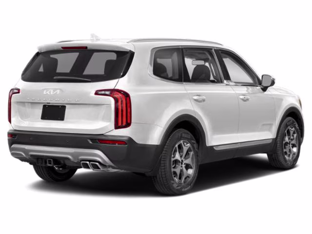 2022 White Kia Telluride EX AWD Crossover