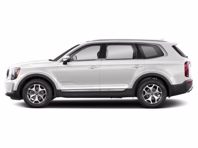 2022 White Kia Telluride EX AWD Crossover
