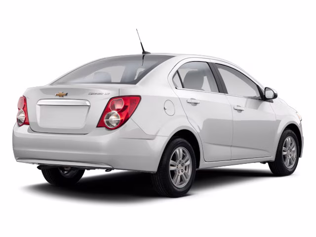 2012 White Chevrolet Sonic LT FWD Sedan