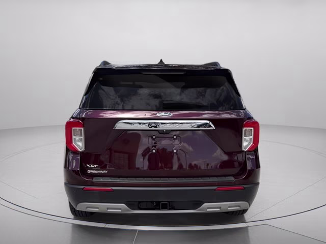 2022 Burgundy Ford Explorer XLT RWD SUV