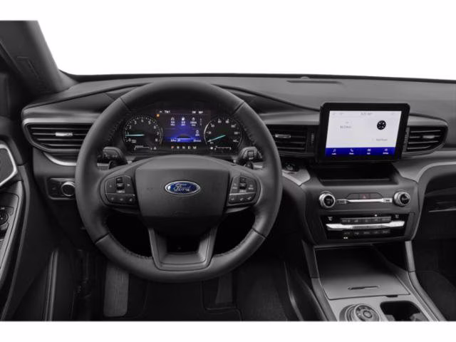 2022 Burgundy Ford Explorer XLT RWD SUV