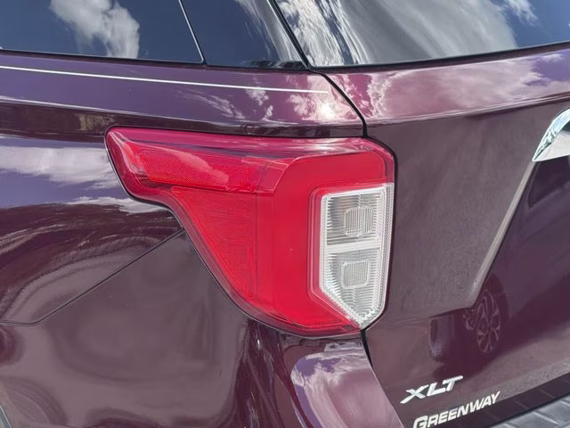 2022 Burgundy Ford Explorer XLT RWD SUV
