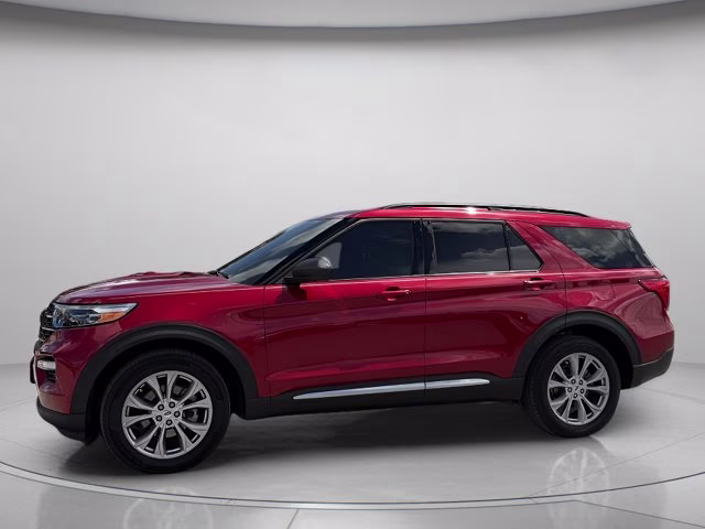 2024 Red Metallic Ford Explorer XLT 4X4 SUV
