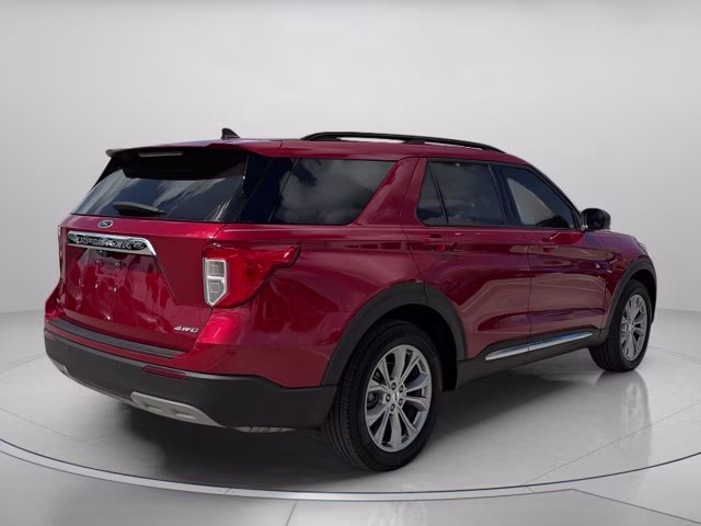 2024 Red Metallic Ford Explorer XLT 4X4 SUV