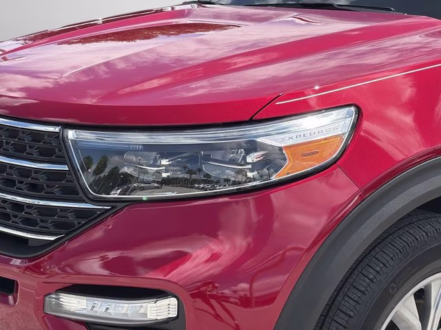 2024 Red Metallic Ford Explorer XLT 4X4 SUV