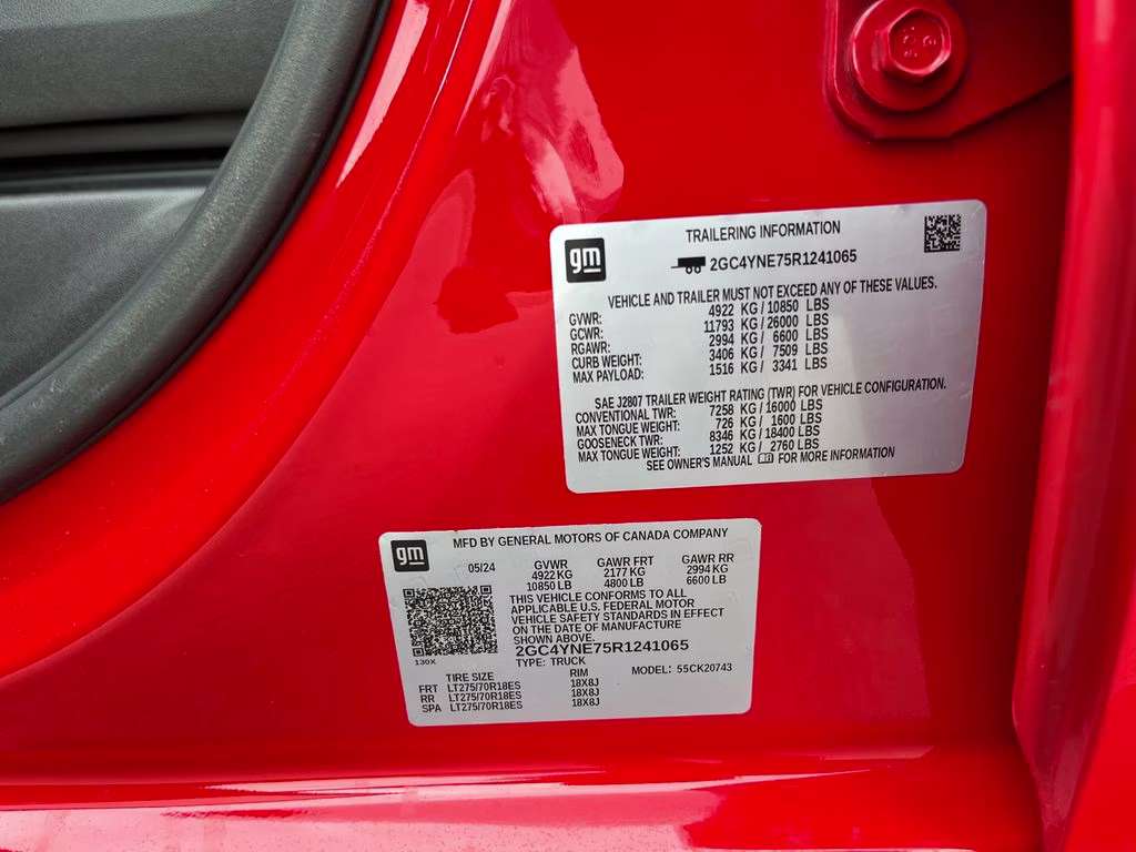 2024 Red Hot Chevrolet Silverado 2500HD LT 4X4 Truck