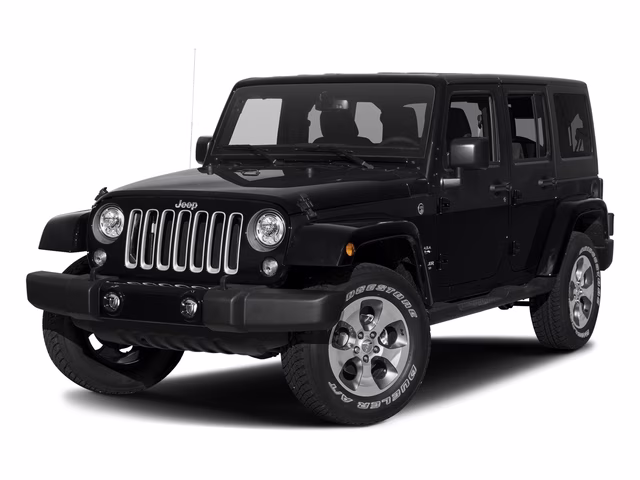 2017 Black Clearcoat Jeep Wrangler Unlimited Sahara 4X4 SUV