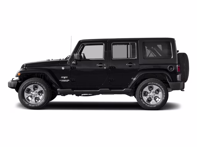2017 Black Clearcoat Jeep Wrangler Unlimited Sahara 4X4 SUV
