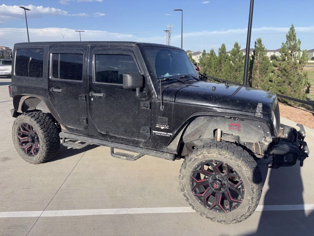 2017 Black Clearcoat Jeep Wrangler Unlimited Sahara 4X4 SUV
