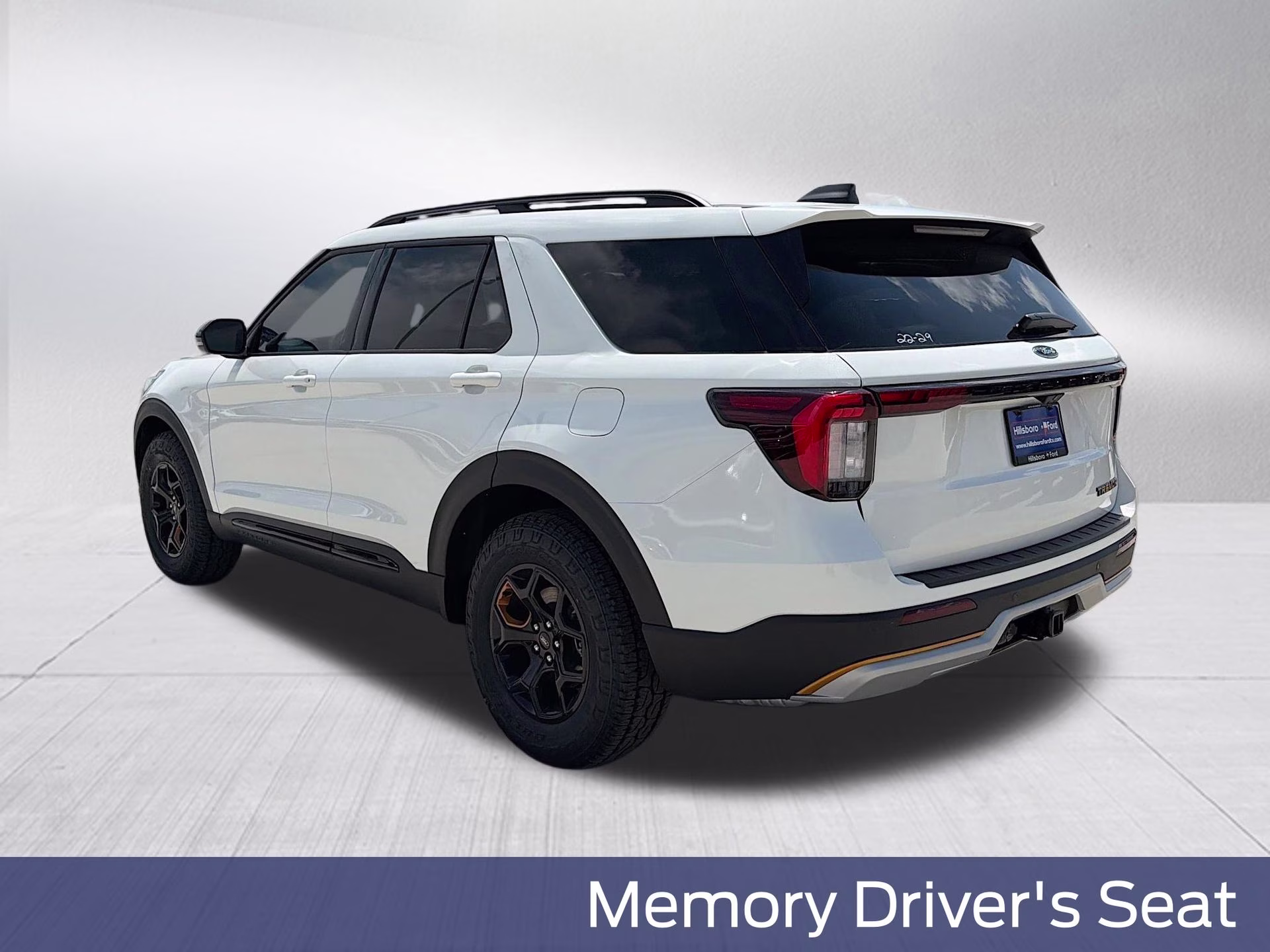 2026 Star White Metallic Tri-Coat Ford Explorer Tremor 4X4 SUV